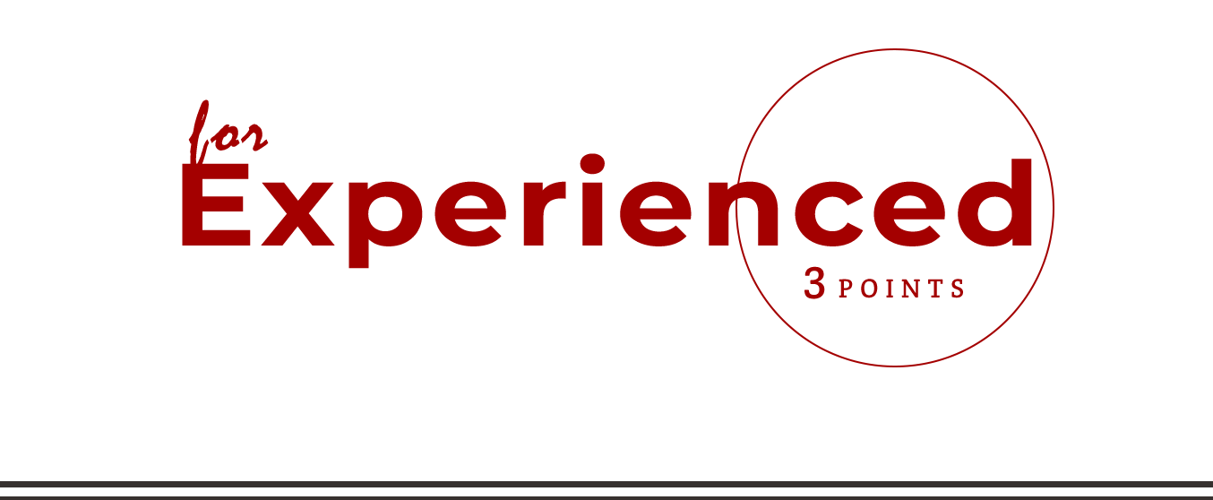 Experienced